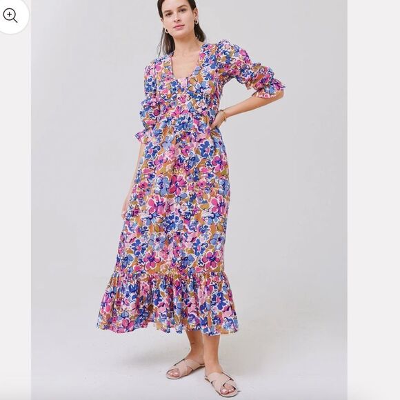 Banjanan Aubree Midi Dress - Picture 1 of 9